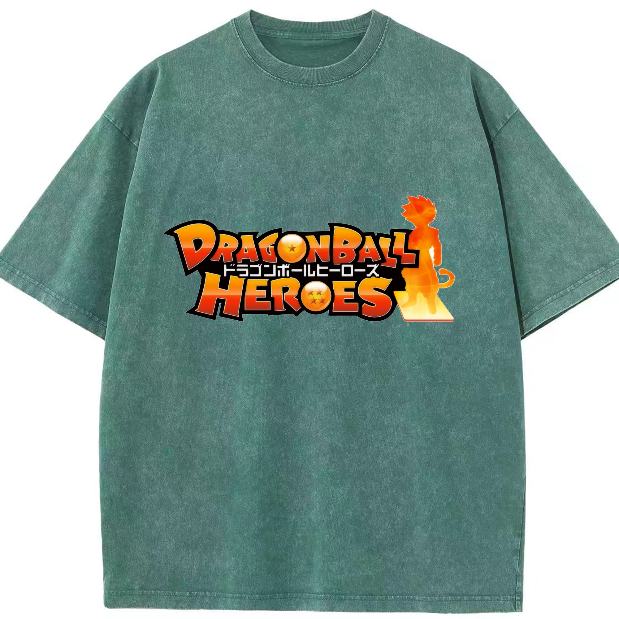 （画像用） ドラゴンボール DRAGON BALL 綿100% ヴィンテージ風 半袖Tシャツ（フロントプリント）
